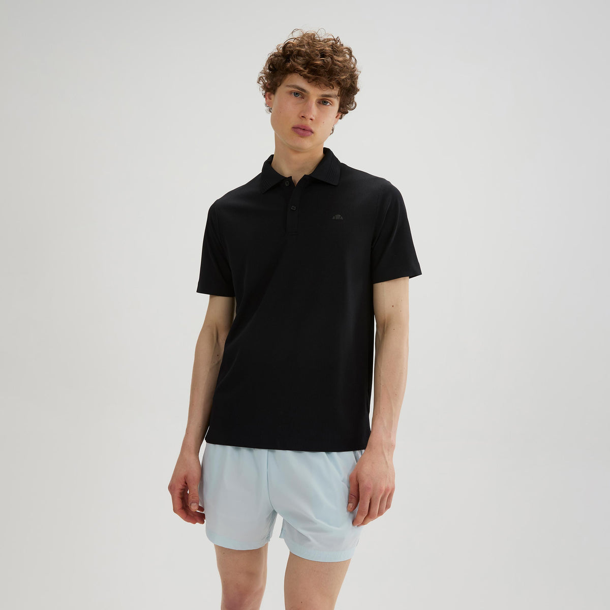 Ellesse Edmond Polo Herren - schwarz