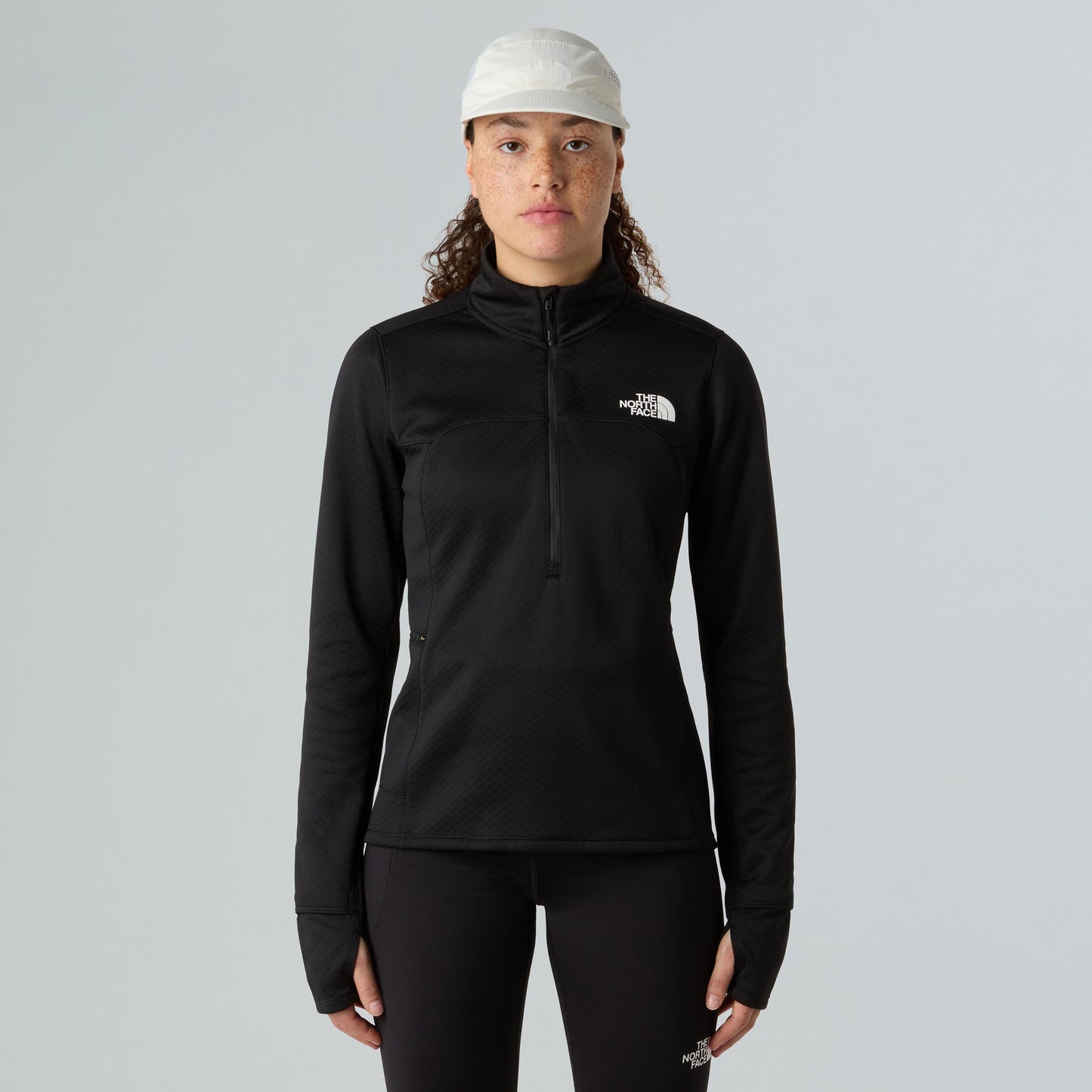 The North Face Winter Warm Pro 1/4 Zip Laufshirt Damen - schwarz