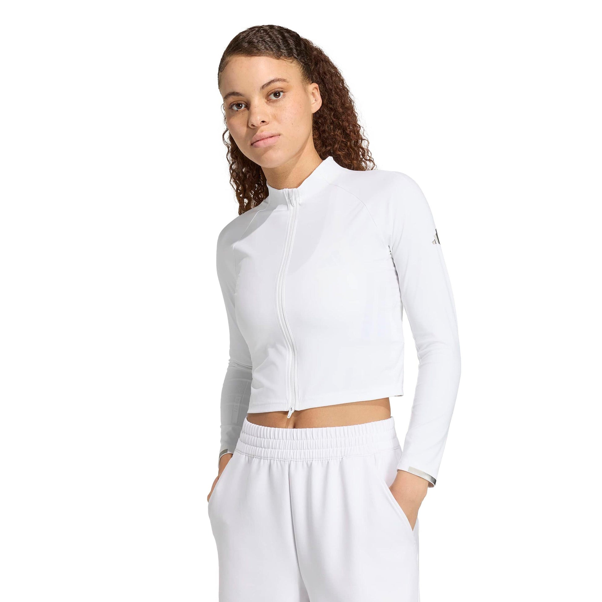 adidas Pro Longsleeve Damen - weiß