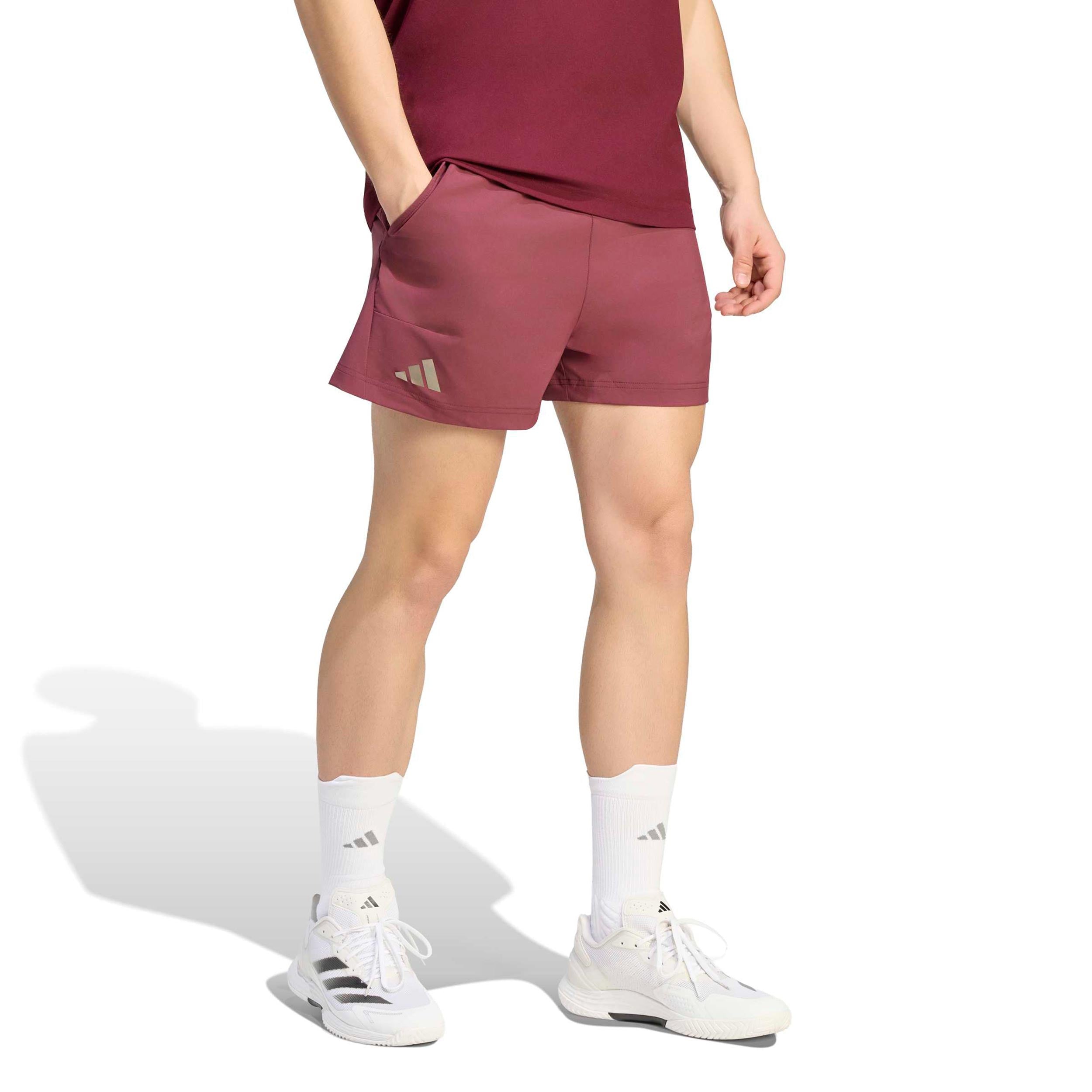 adidas Short & Tight Set Shorts Herren - weinrot