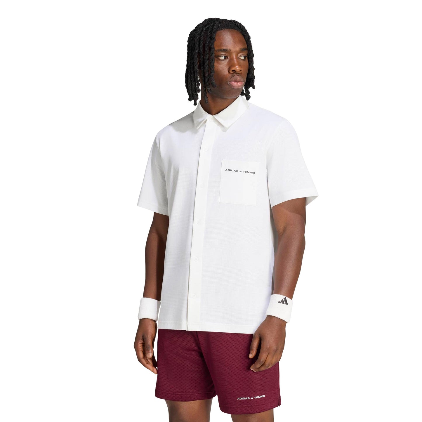 adidas Polo Herren - weiß