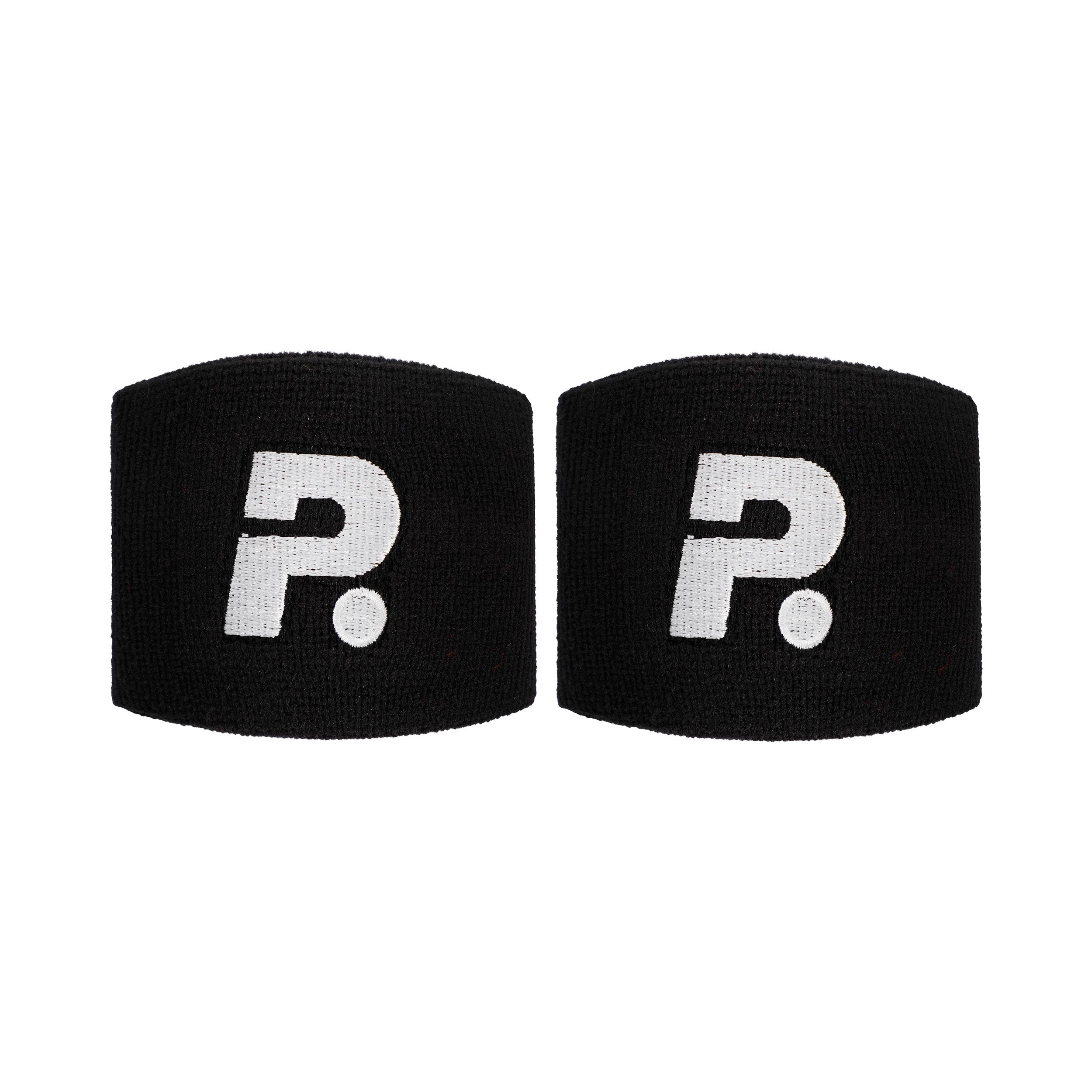Padel-Point Padel Schweißband 2er Pack kurz - schwarz