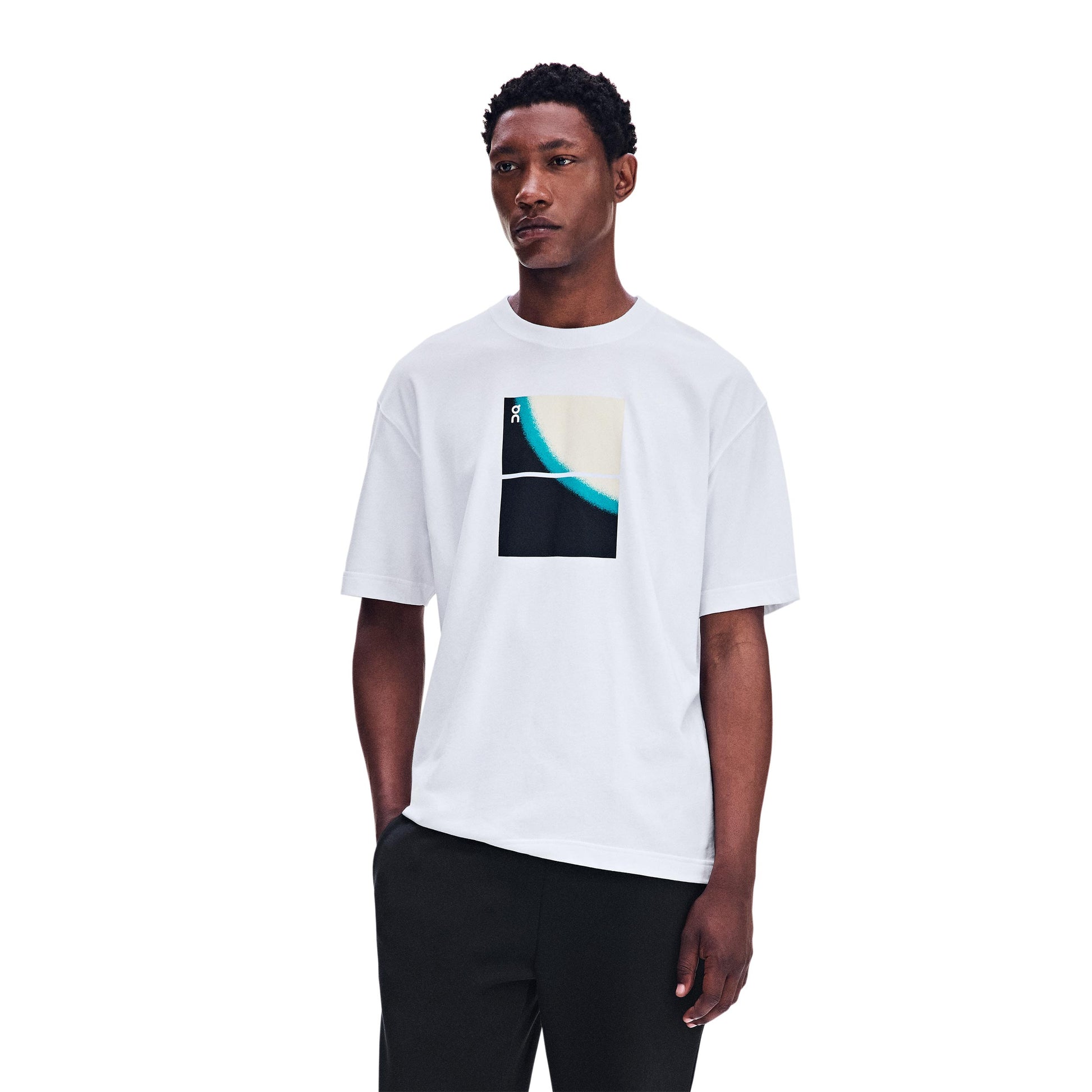 On Club- Swing T-Shirt Herren - weiß