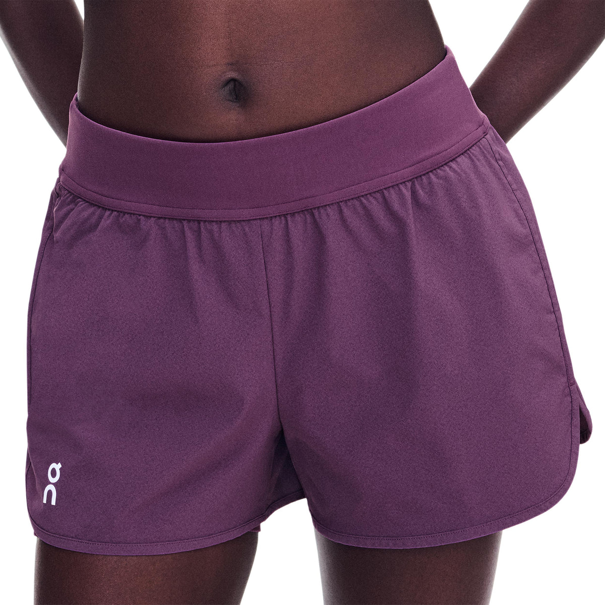 On 3Inch Court 2-in-1 Shorts Damen - berry