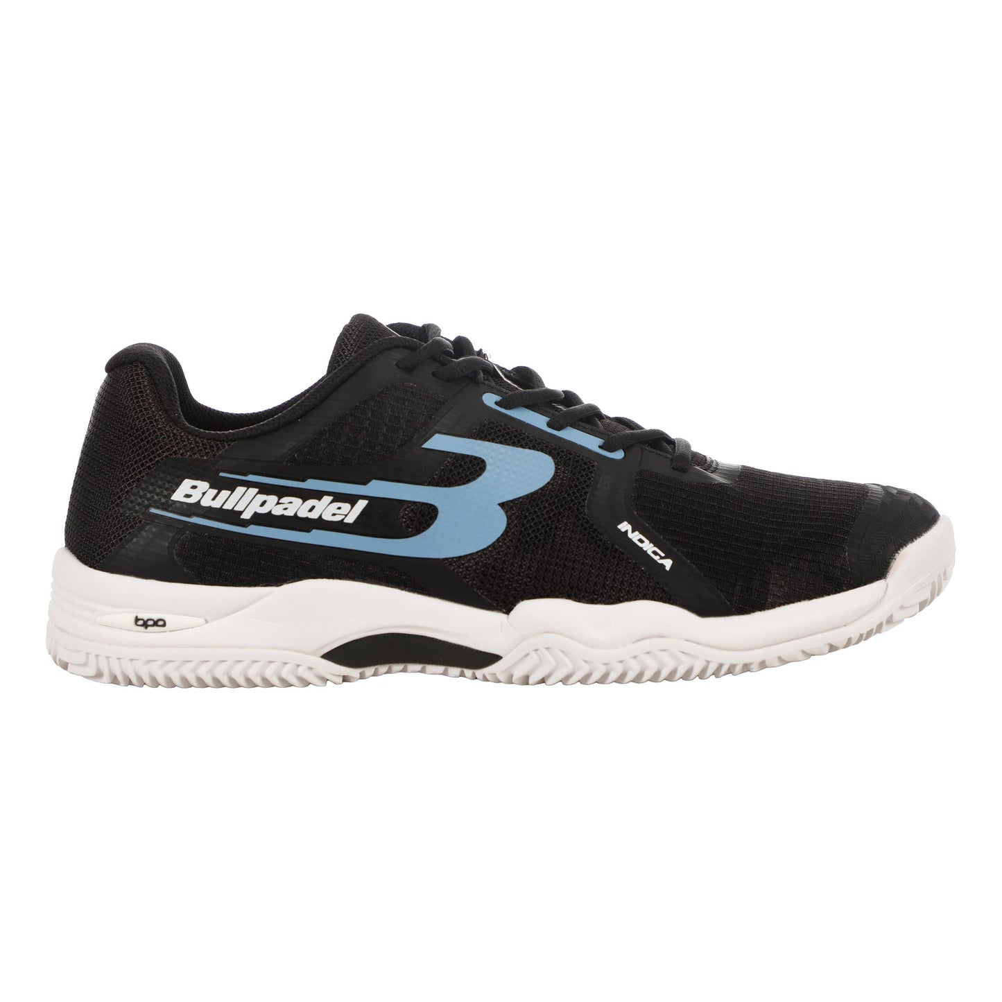 Bullpadel Indiga  Padelschuh Herren - schwarz, blau