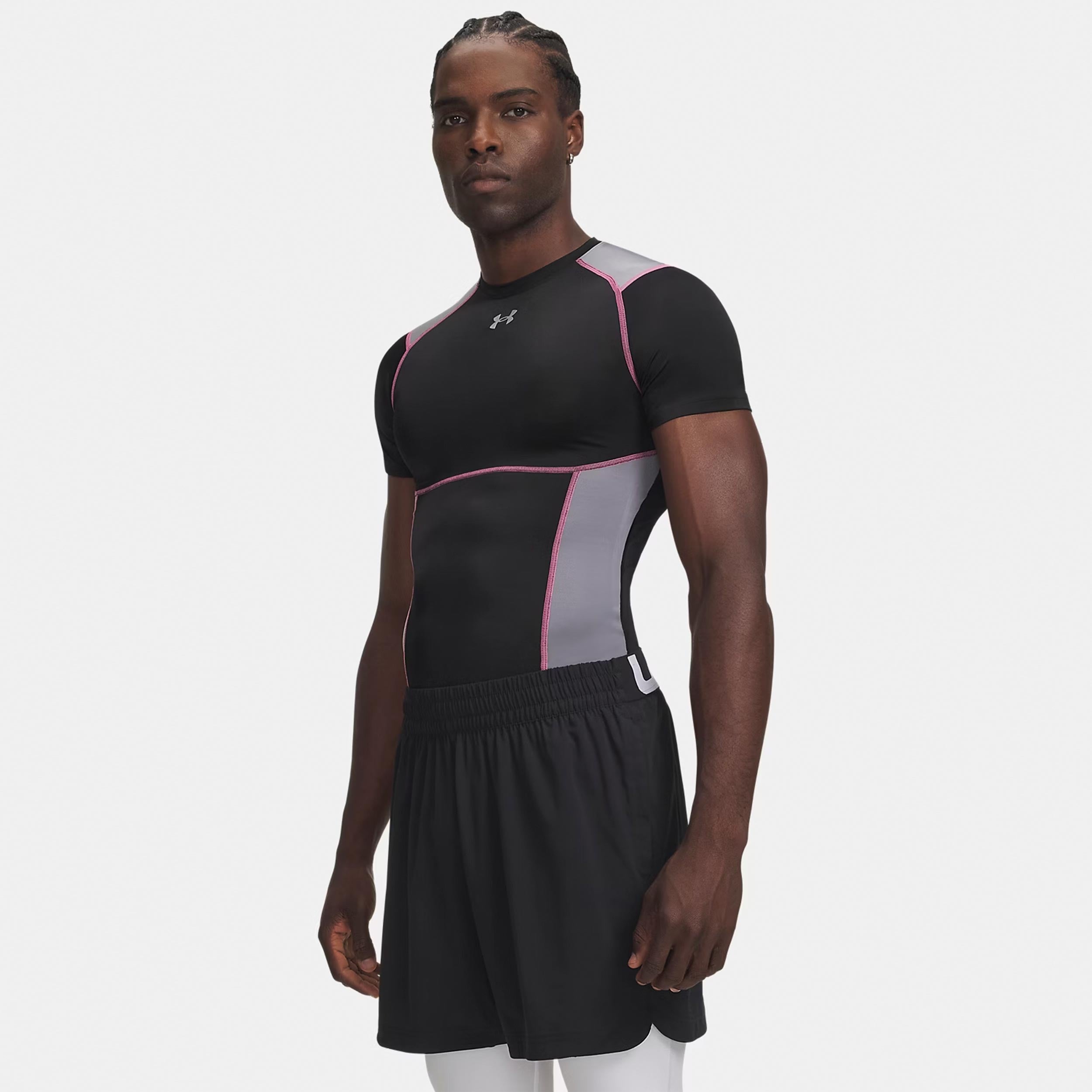 Under Armour Vanish Seamless T-Shirt Herren - schwarz, silber