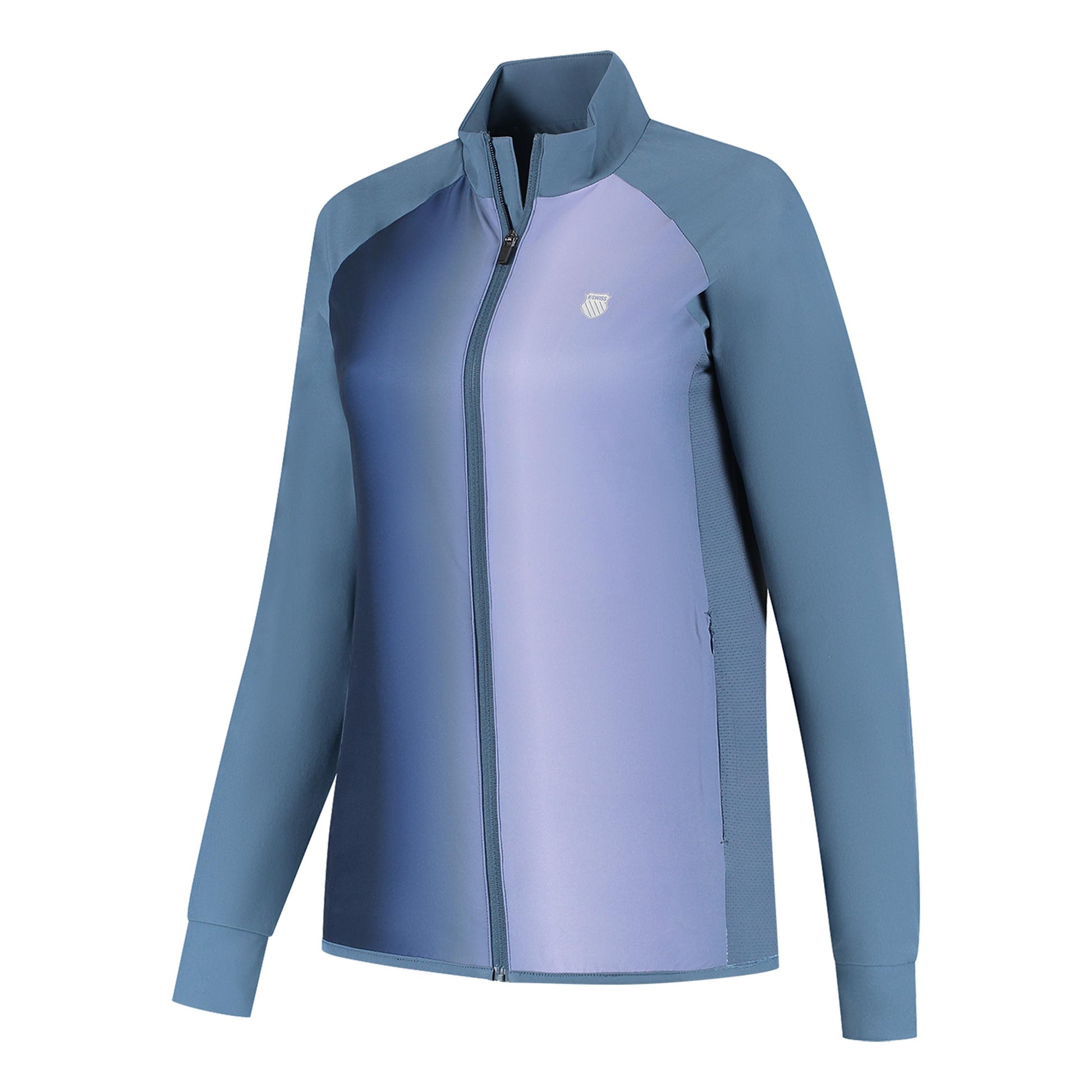 K-Swiss Hypercourt 5 Trainingsjacke Damen - blaugrau, flieder