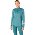 Icon 1/2 Zip  Laufshirt - türkis