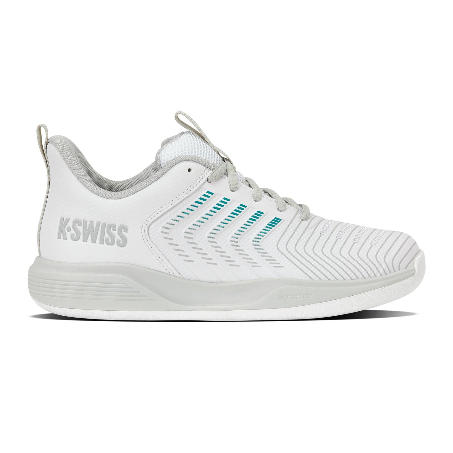 K-Swiss Ultrashot Light Teppichschuh Damen - weiß, türkis