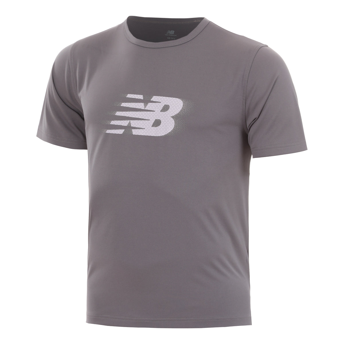 New Balance Essentials Utility Motion Graphic T-Shirt Herren - blaugrau