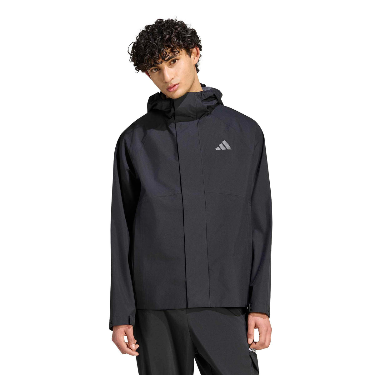 adidas Essentials Rain Jacke Herren - schwarz