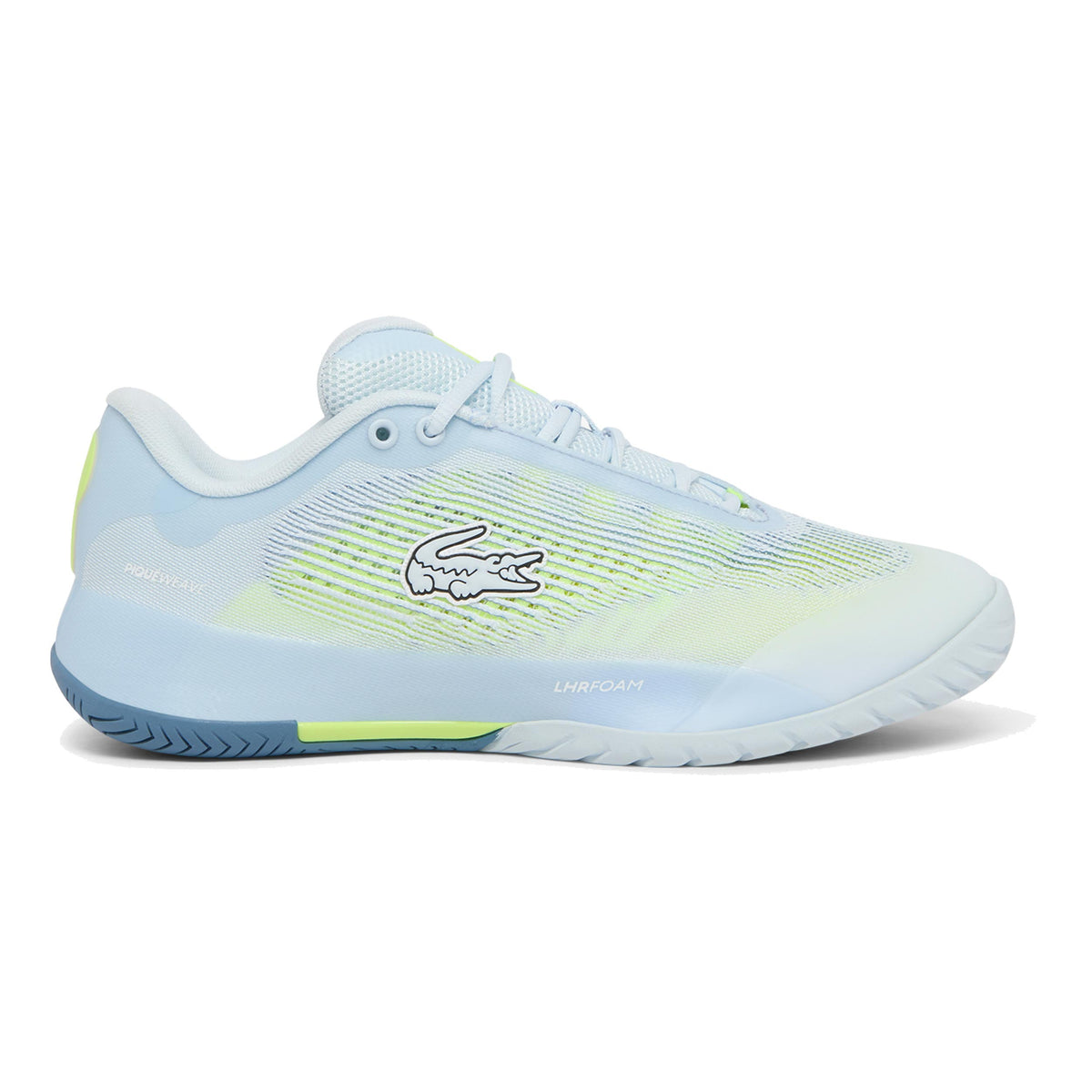 Lacoste AG-LT EVO Allcourtschuh Damen - hellblau, gelb