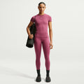 One Fitted T-Shirt Damen - mauve