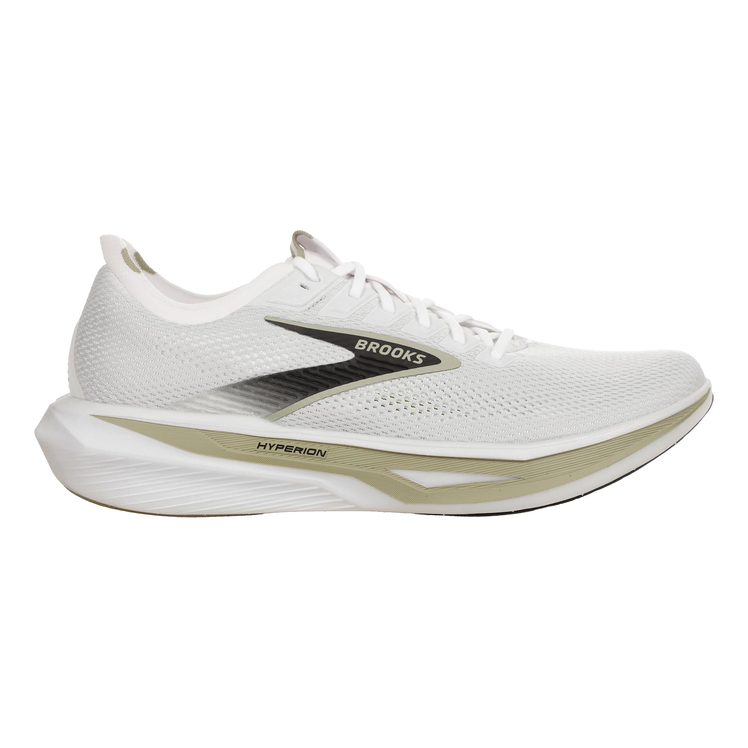 Brooks Hyperion 3 Neutralschuh Herren - weiß, oliv