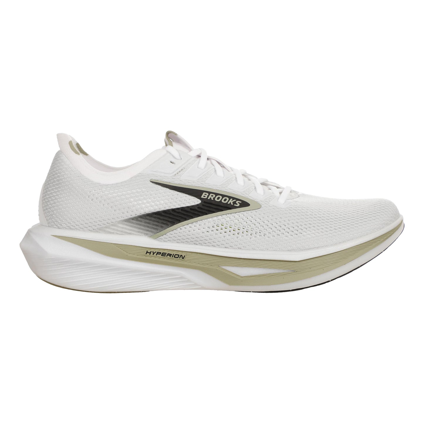 Brooks Hyperion 3 Neutralschuh Herren - weiß, oliv