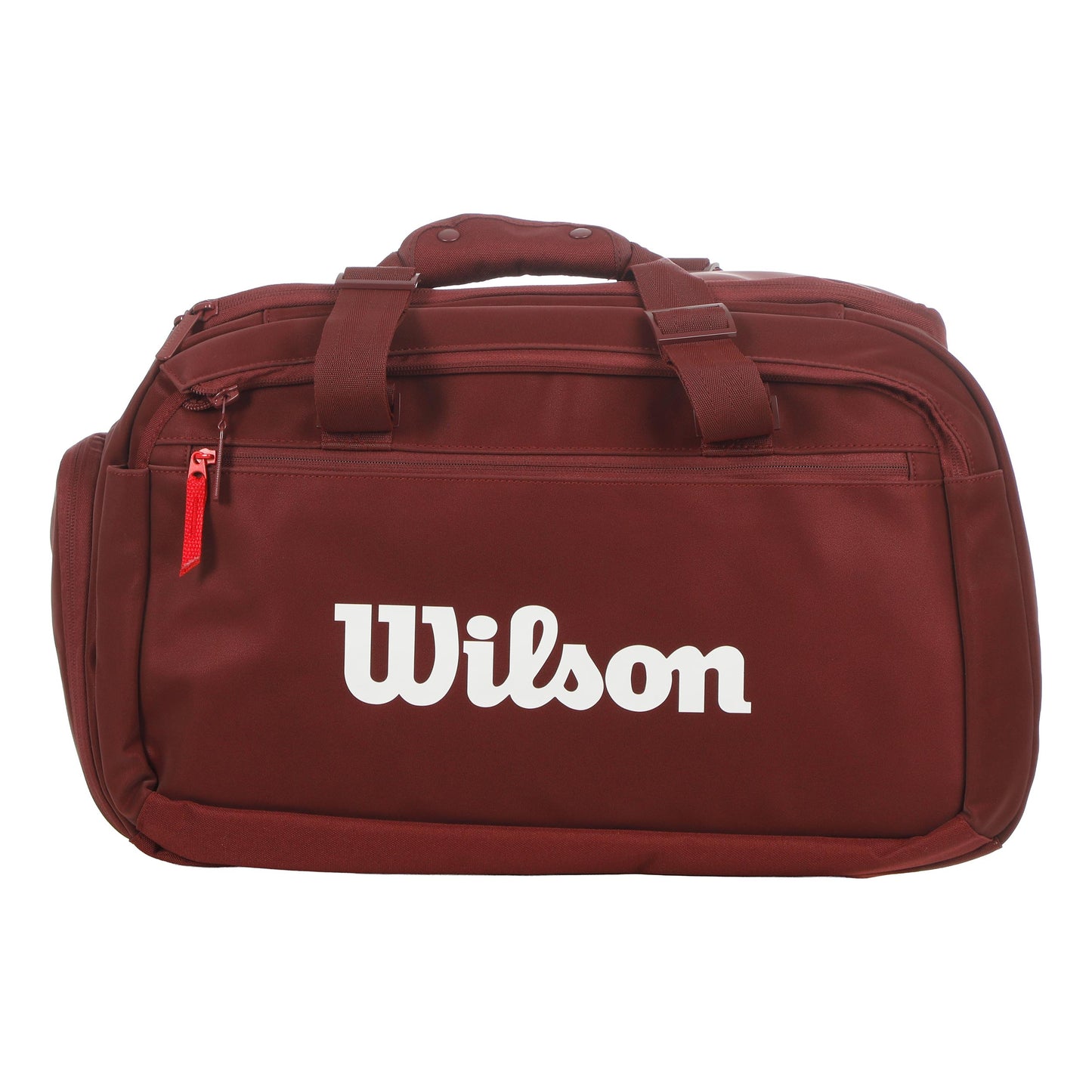 Wilson Defyer V1 Small Duffel Sporttasche - weinrot