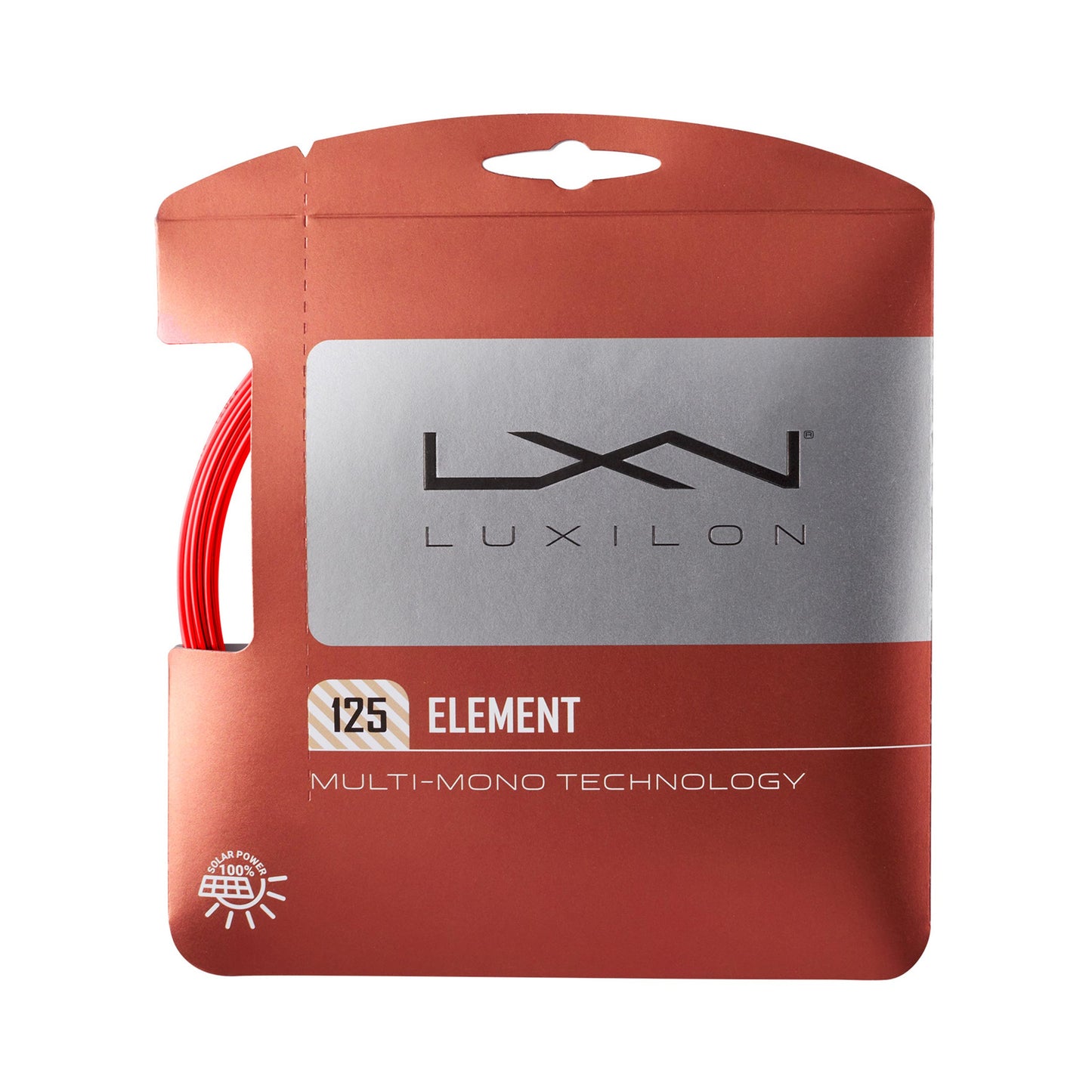 Luxilon Element Saitenset 12,2m - rot