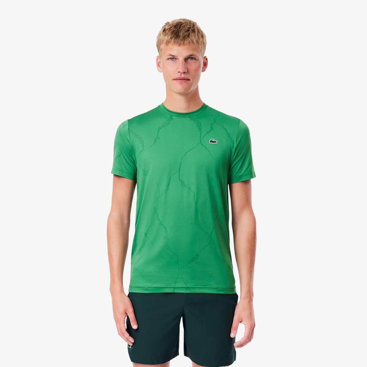 Lacoste T-Shirt Herren - grün