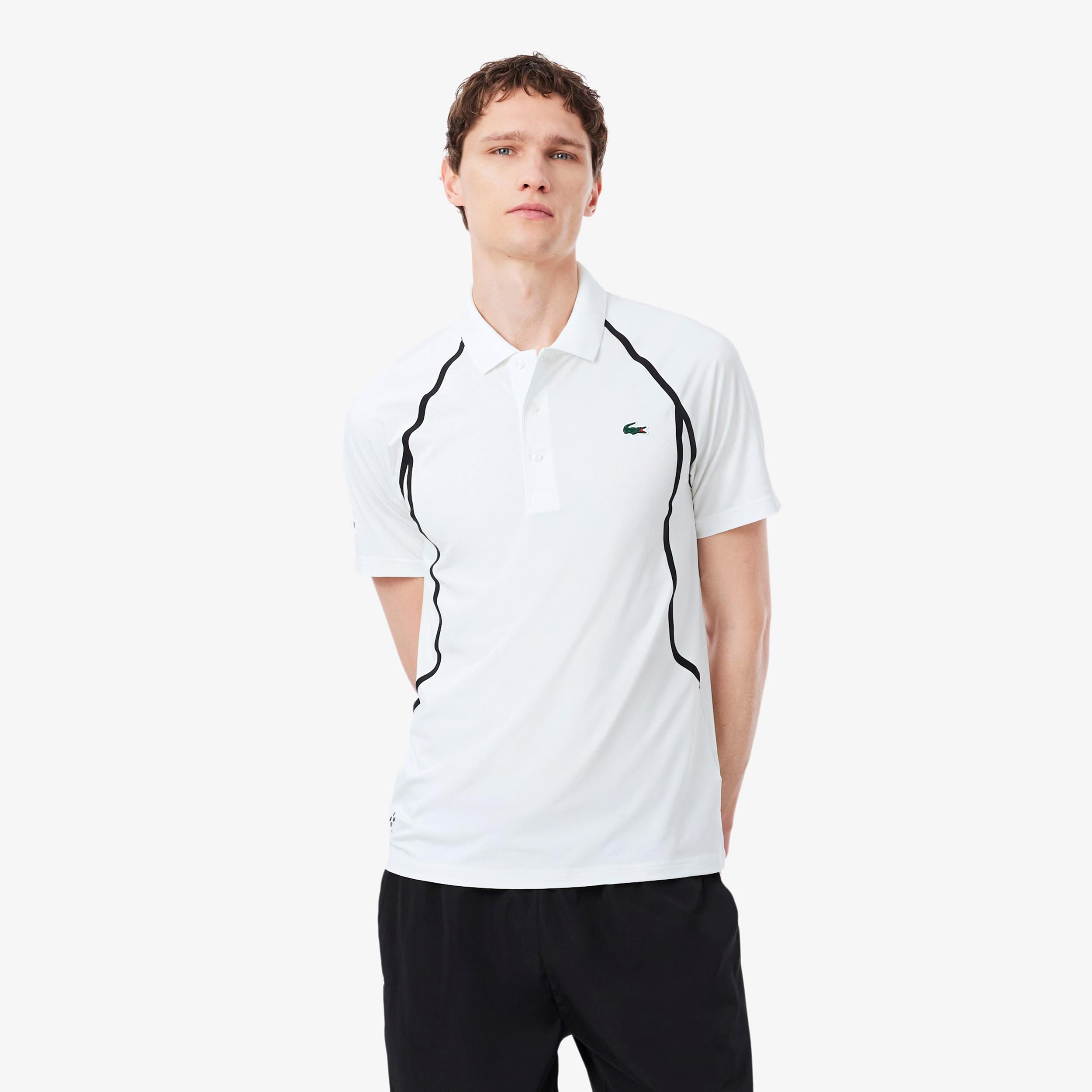 Lacoste Polo Herren - weiß
