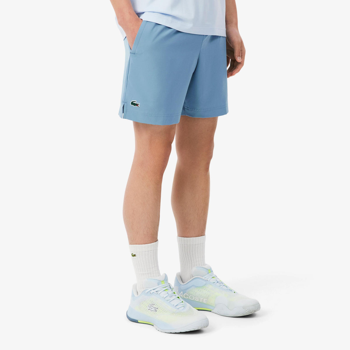 Lacoste Shorts Herren - blaugrau