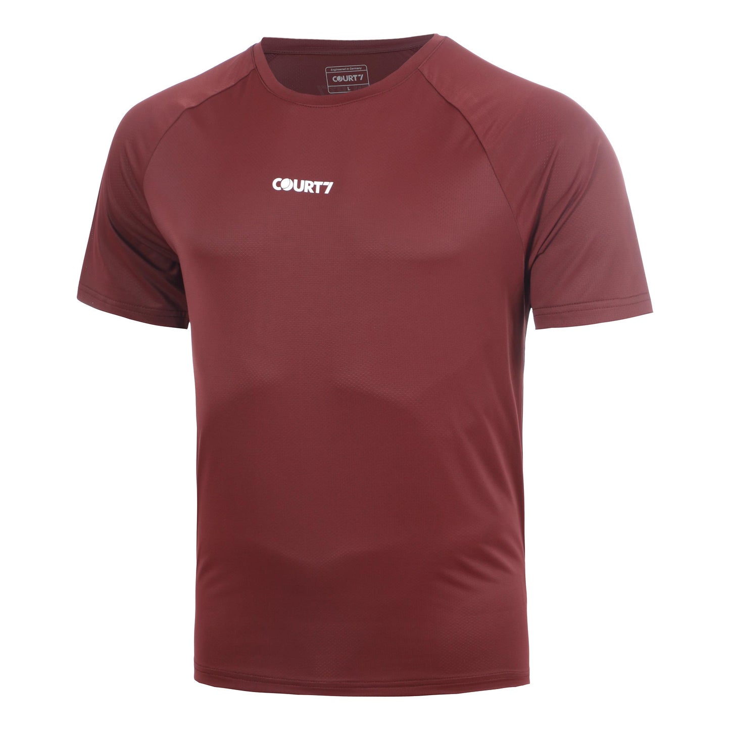 COURT7 Performance T-Shirt Herren - rot