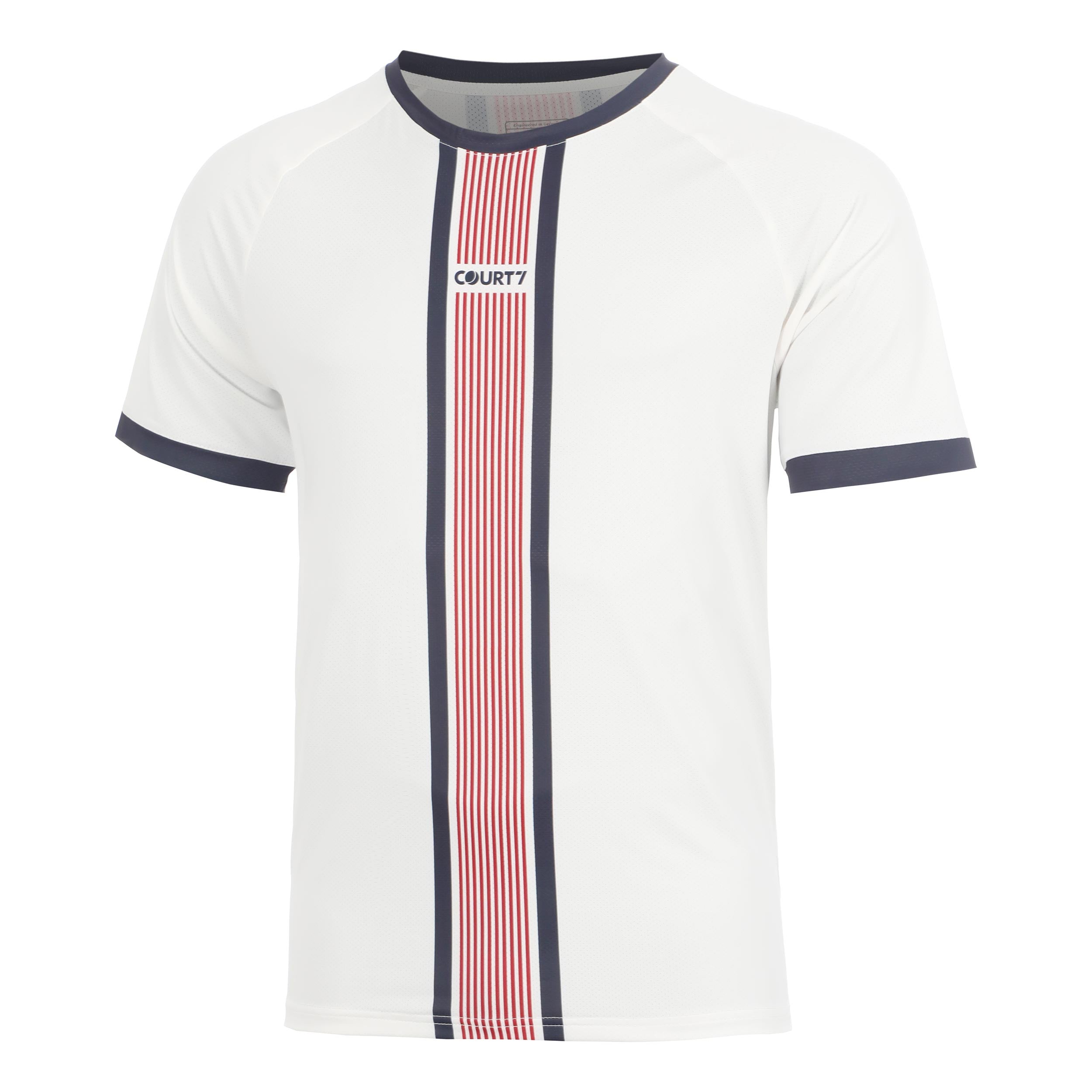 COURT7 Performance T-Shirt Herren - offwhite