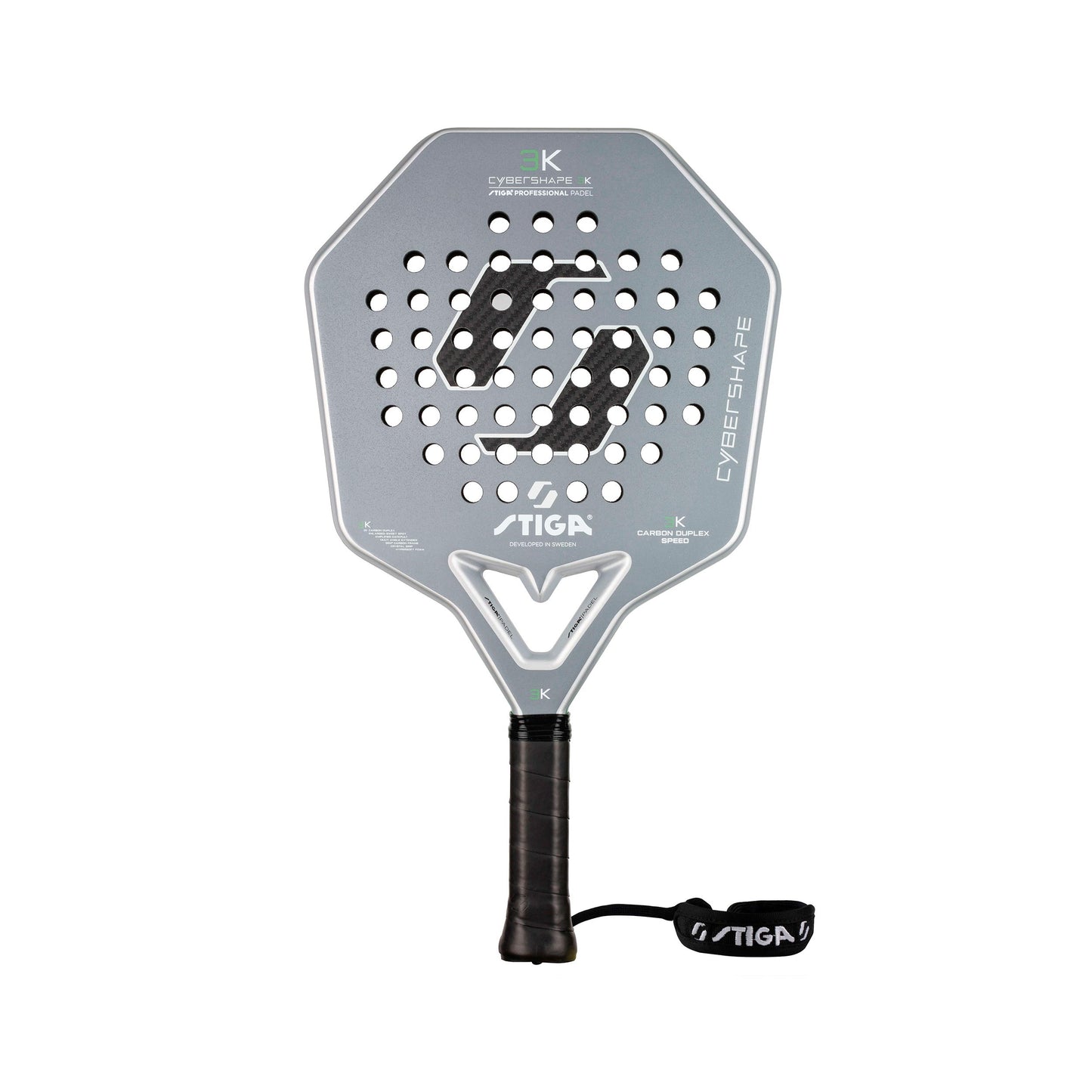 Stiga 3K 2 Cybershape Padelschläger Testschläger
