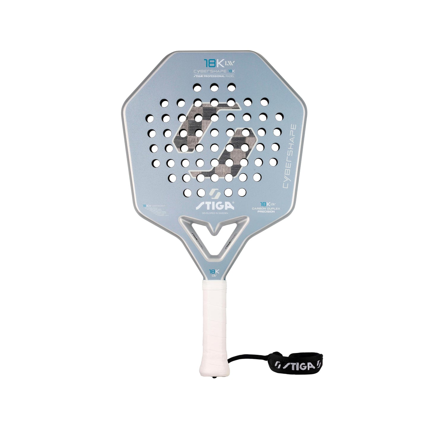 Stiga 18K LW 2 Cybershape Padelschläger Testschläger