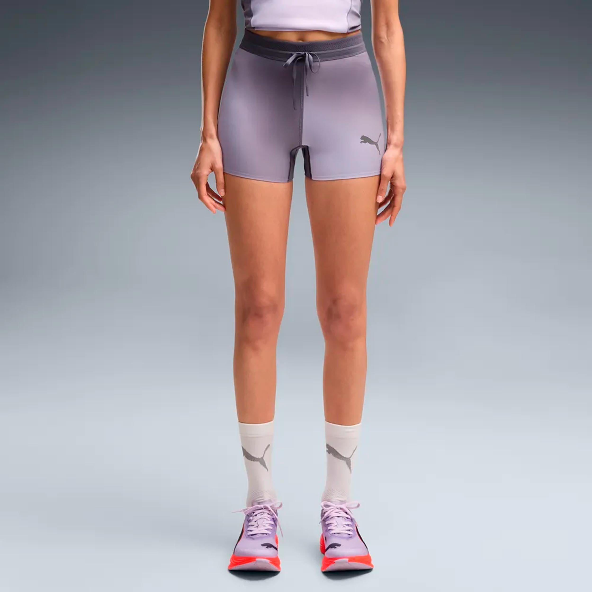 Puma Lightspeed AOP 3in   Lauftight Damen - grau