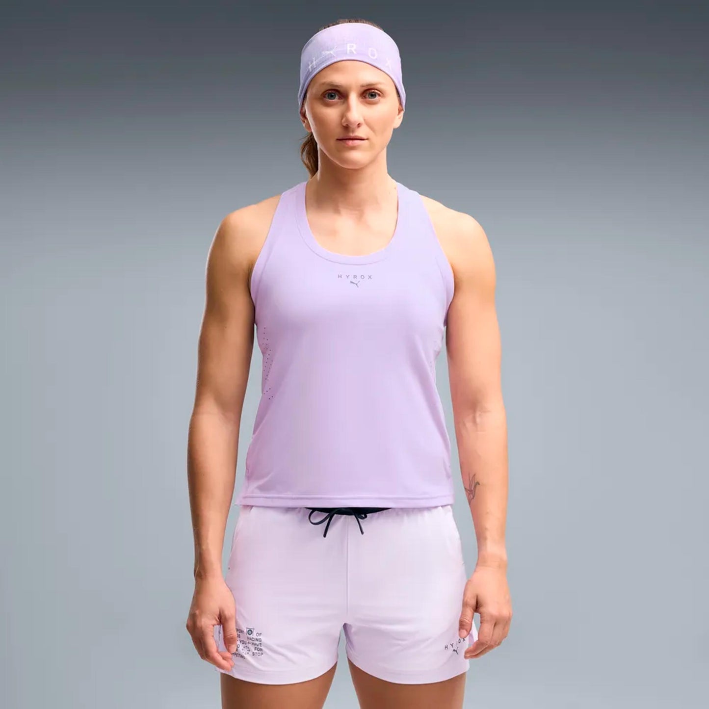 Puma HYROX PWRMODE  Laufshirt Damen - flieder