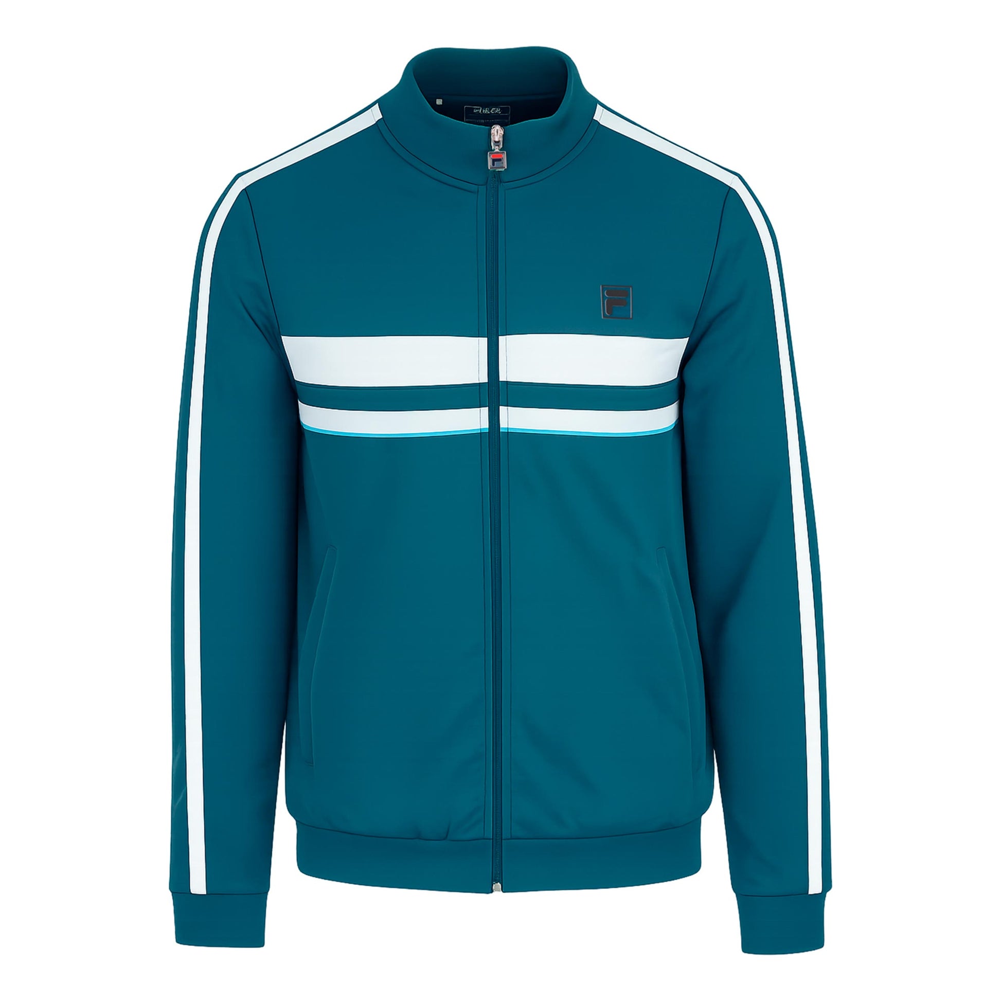 Fila Ned Trainingsjacke Herren - petrol, weiß