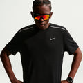 Miler  Laufshirt Herren - schwarz, silber