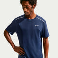 Miler  Laufshirt Herren - dunkelblau, silber