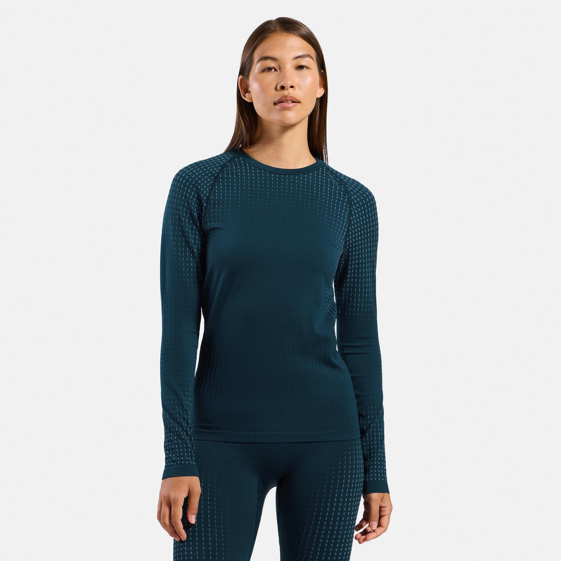 Odlo Performance Warm  Unterhemd Damen - petrol