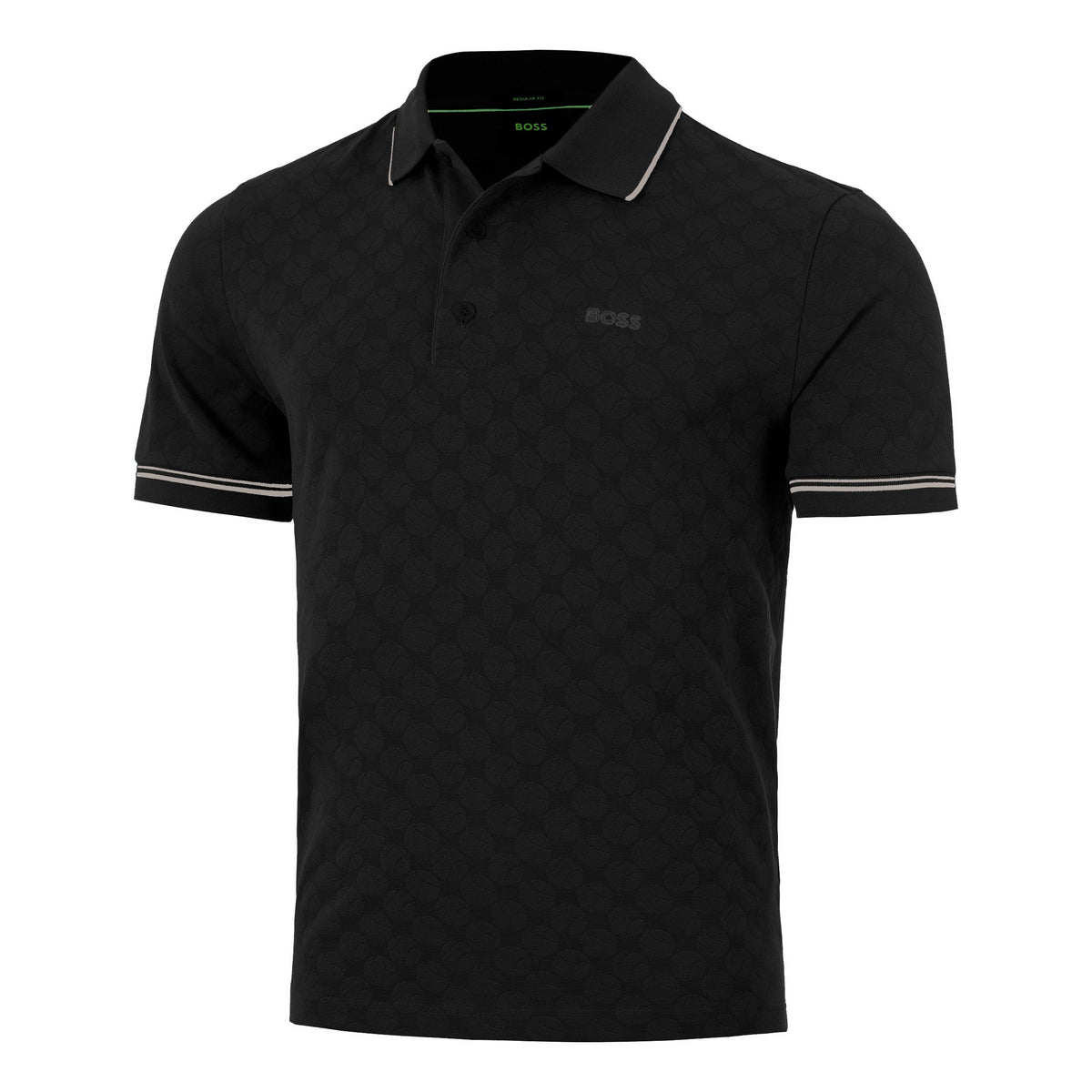 BOSS Revival Paddy Polo Herren - schwarz