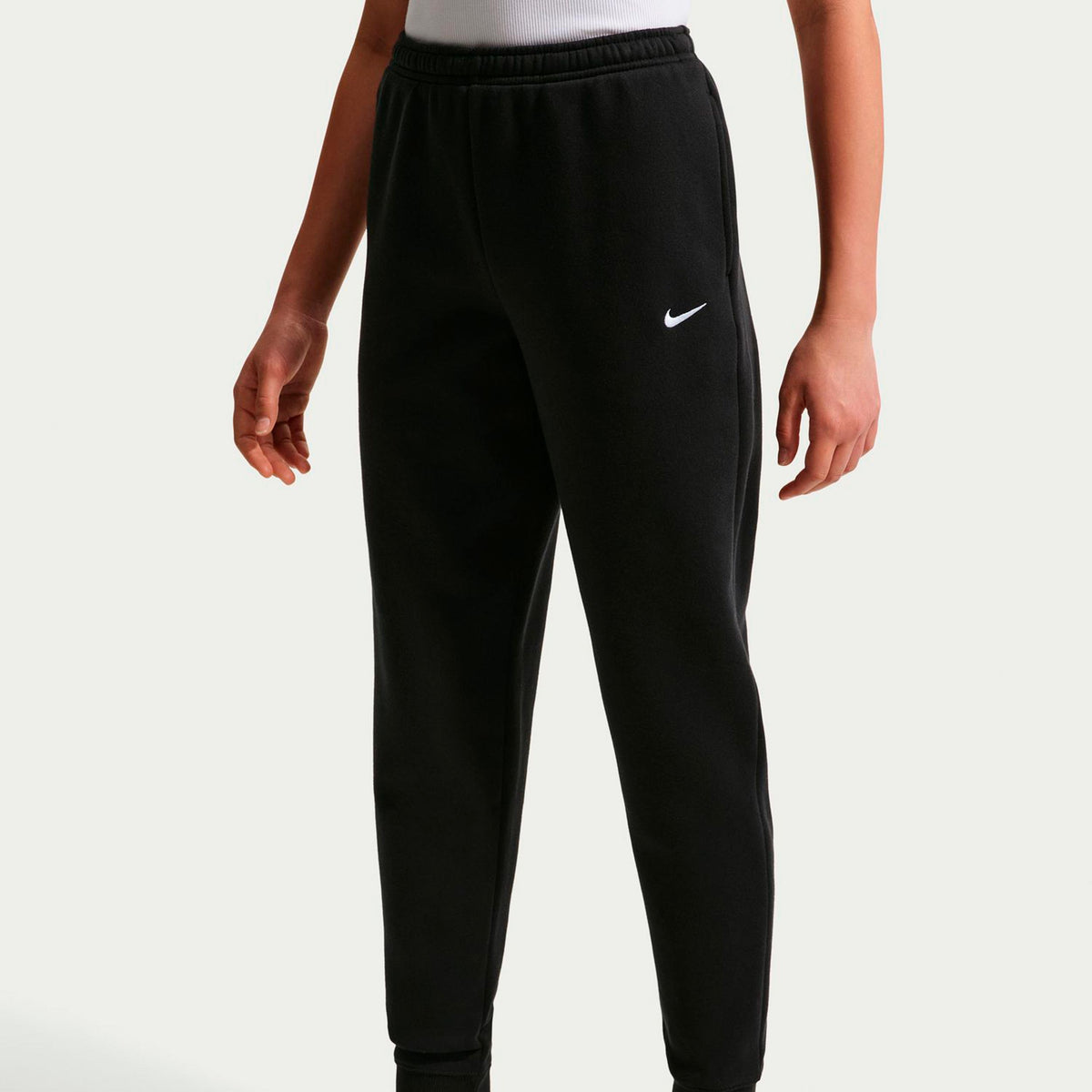 Nike Fleece Trainingshose Mädchen - schwarz