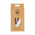 QP shoe laces 120cm Schnürsenkel - weiß