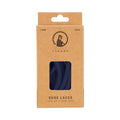 QP shoe laces 120cm Schnürsenkel - dunkelblau