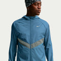 Miler Therma-Fit  Laufjacke Herren - blaugrau, silber