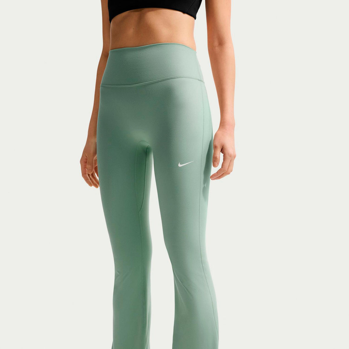 Nike One High Waist Flare Tight Tight Damen - salbei