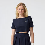 DSSLR Bekleidung DSSLR Top Layer T-Shirt Damen-Dunkelblau