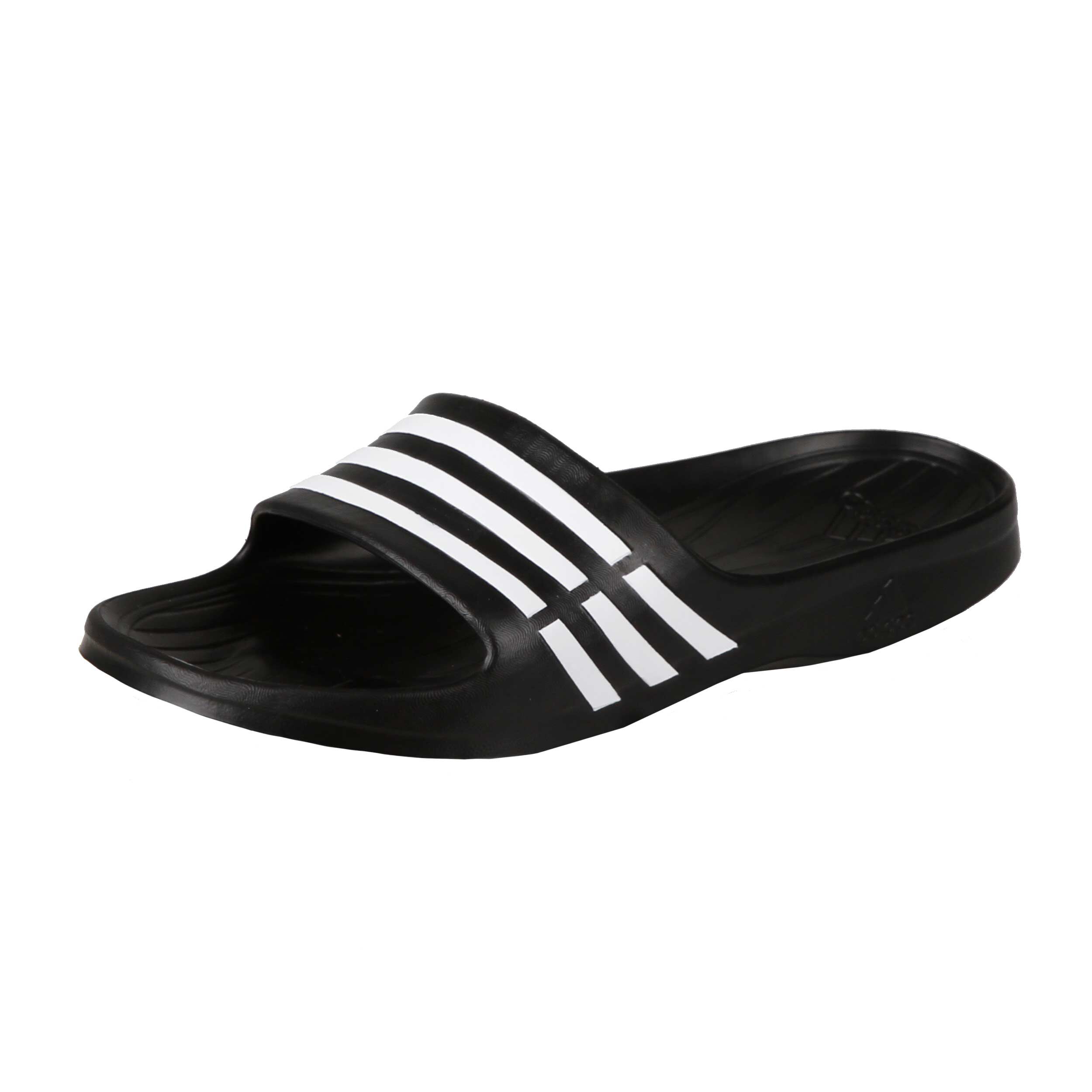 Duramo Sleek Badelatschen Damen Schwarz Wei