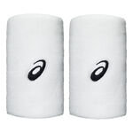 ASICS Tennisbekleidung ASICS Wrist Band Long Schwei&szlig;band - 2er Pack Unisex-wei&szlig;