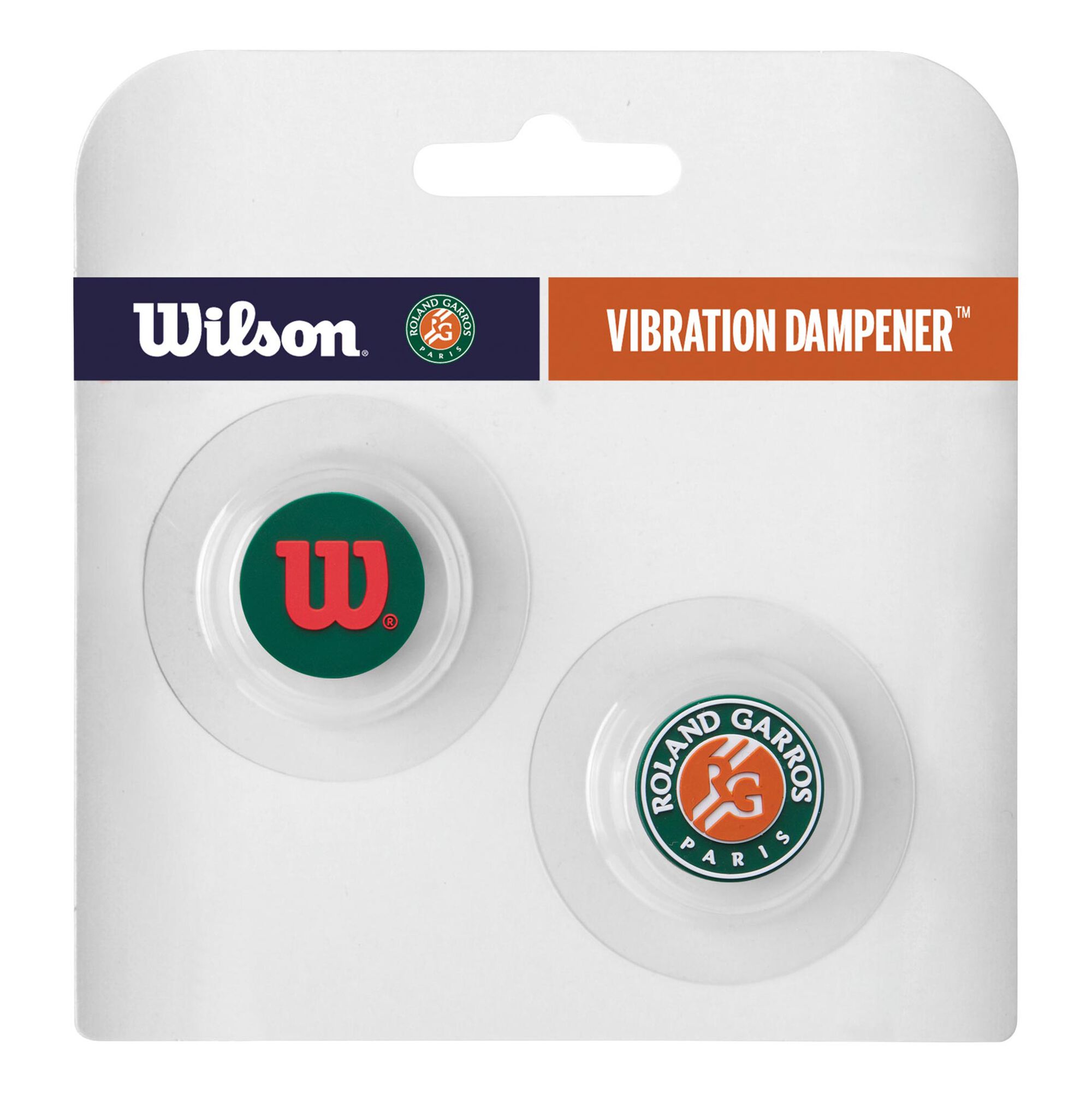 Wilson Roland Garros Vibra Logo Dampfer 2er Pack Mehrfarbig Online Kaufen Tennis Point
