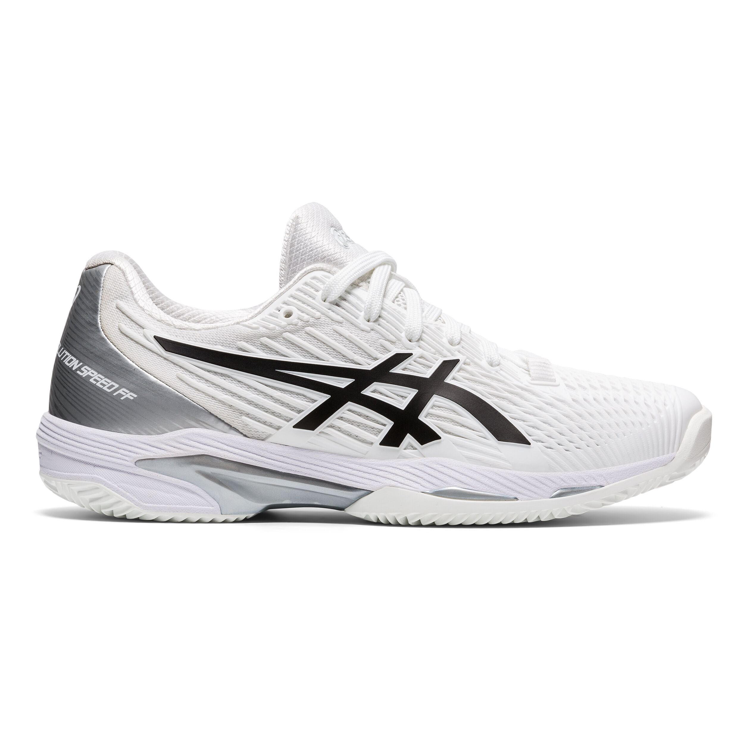 Solution Speed FF 2 Clay Sandplatzschuh Damen WeiB Schwarz