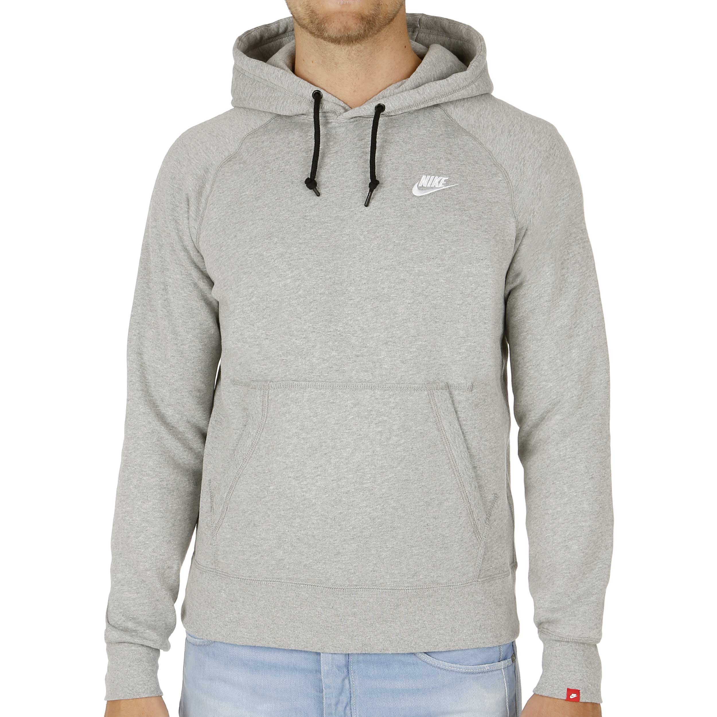 Aw77 Flc Hoody Herren Grau