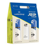 Dunlop Tennisb&auml;lle Dunlop ATP 2x 4er Dose + Waterdrop Tri-Pack