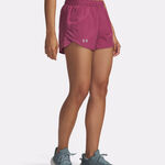 Under Armour Bekleidung Under Armour Fly By 3in Laufshorts Damen-Rosa,Rosa