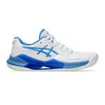 ASICS Tennisschuhe ASICS Gel-Challenger 14 Sandplatzschuh Damen-Weiß,Blau