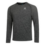 Odlo Bekleidung Odlo Crew Neck Essential Seamless Longsleeve Herren-Grau